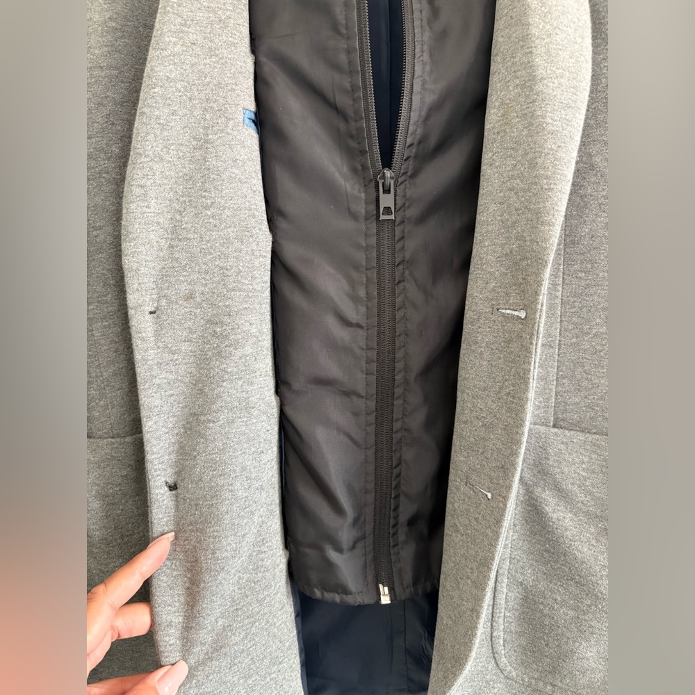 Men's Selected Homme Double Lined Gray Jacket